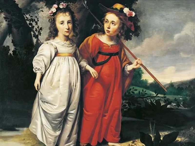 1592-Wybrand Simonszoon de Geest I - Bambini vestiti da pastori